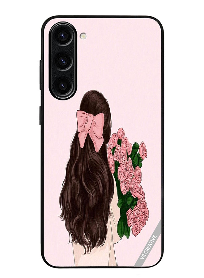 VR CREATIVE Protective Case Cover For Samsung Galaxy S24 Plus Lovely Flower Design Multicolour - Image 1