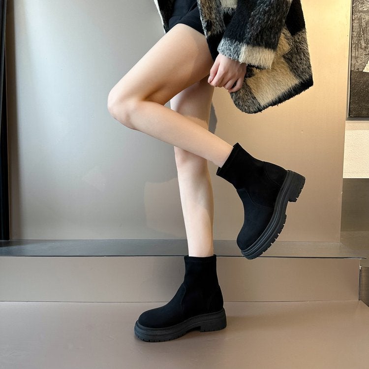 Beautiful Lines, Incomparable. Dark Brown Black Khaki Adult Tassel Boots Male Ethnic Martin Boots - Image 3
