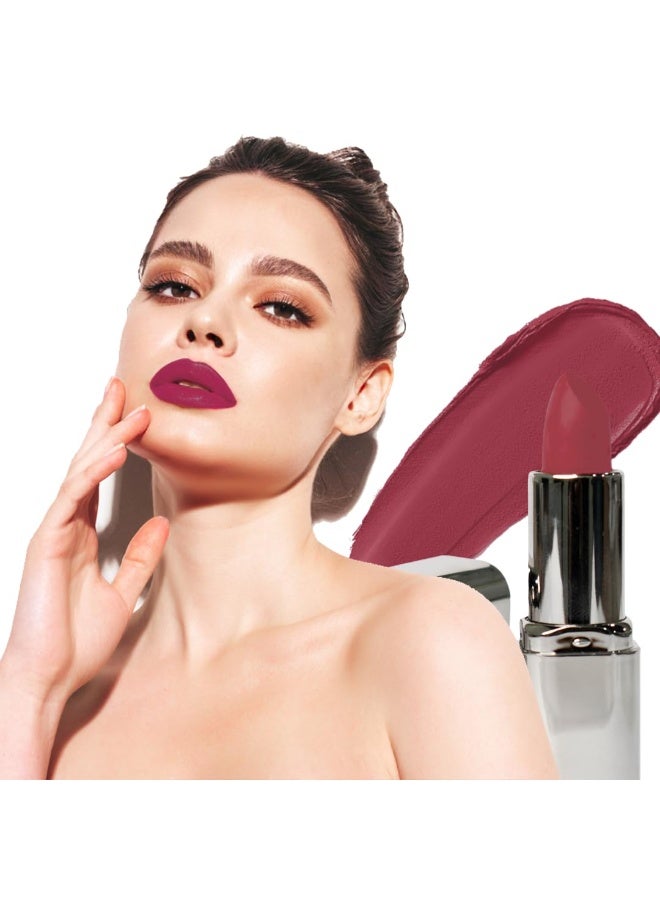 Lenphor Lush Up Matte Lipstick | Long Lasting & Lightweight Lipstick | Turkish Rose - Image 4