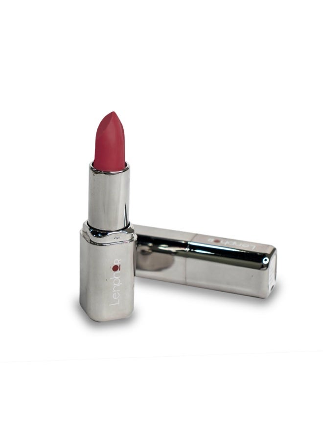 Lenphor Lush Up Matte Lipstick | Long Lasting & Lightweight Lipstick | Turkish Rose - Image 1