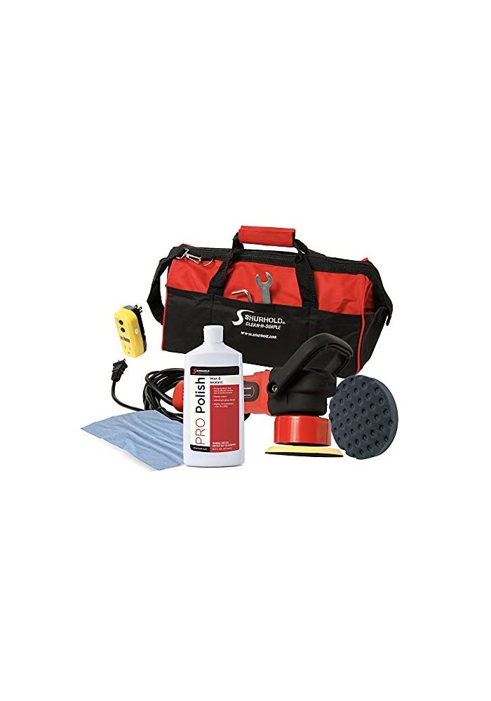Shurhold 3101 Dual Action Random Orbital Car Boat Buffer Polisher Starter Kit