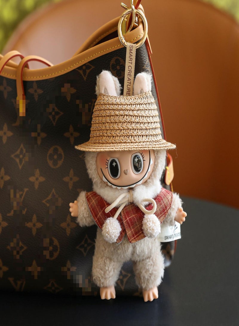 LABUBU Doll Keychain 17cm