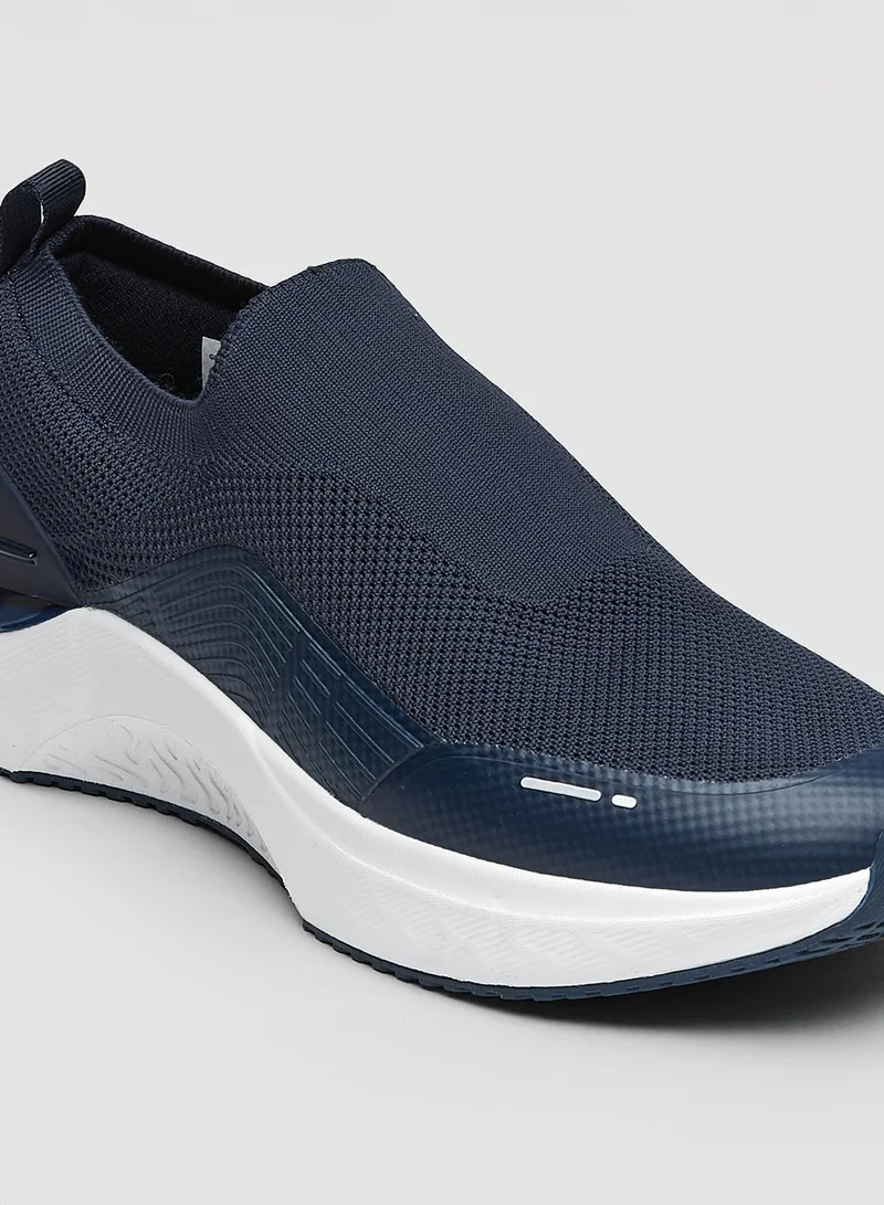 CAMPUS Men's Navy Slip On Walking Shoes - Lightweight Shoes, Minimalist Designed for Style