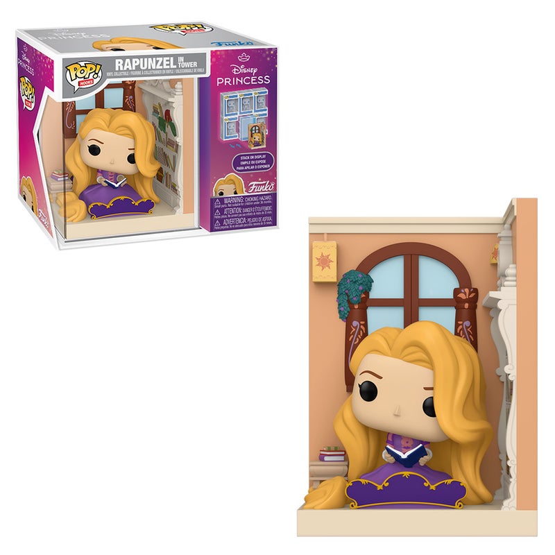 Funko POP! Nooks Disney Princess Rapunzel in Tower Vinyl Figure (8.9 x 11.4 x 16 cm) - Image 2