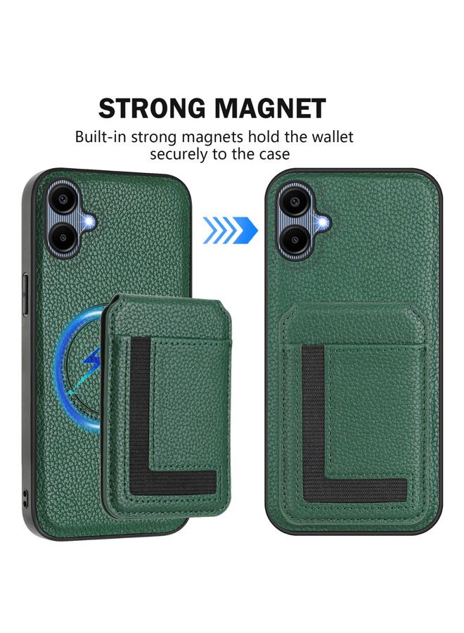 اس-توب جراب لهاتف Samsung Galaxy A06 4G CX01 جراب هاتف Magsafe مغناطيسي قابل للفصل مع حقيبة بطاقات - Image 2