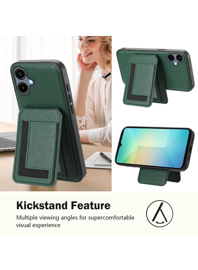 اس-توب جراب لهاتف Samsung Galaxy A06 4G CX01 جراب هاتف Magsafe مغناطيسي قابل للفصل مع حقيبة بطاقات - Image 3