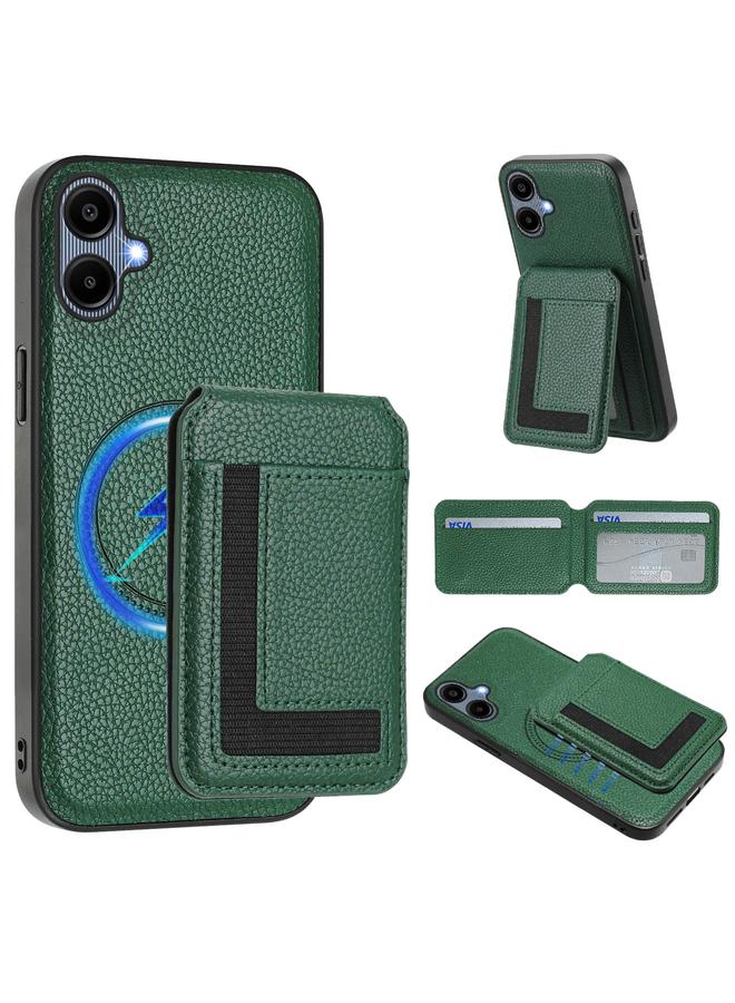 اس-توب جراب لهاتف Samsung Galaxy A06 4G CX01 جراب هاتف Magsafe مغناطيسي قابل للفصل مع حقيبة بطاقات - Image 1