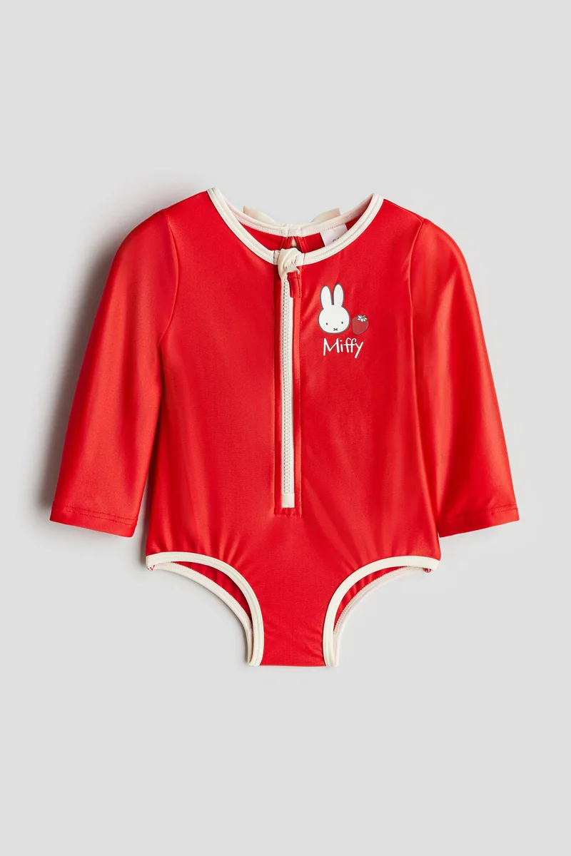 اتش اند ام Long-sleeved swimsuit