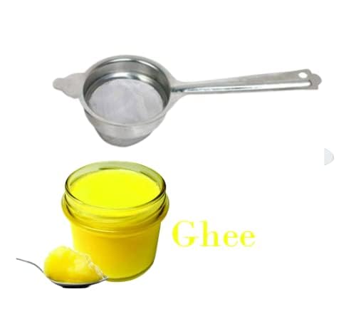 Laxmi Kitchenwere Stainless Steel Combo Pack of 3 Tea Strainer chimta One Side Sandasipakad for Kitchen Chai Chani One Side SansiRoti Chimta - Image 4