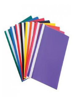 Deluxe ملف مشروع A4 (BK،BL،GR،GY،OE،PK،RD،WT،YL) (1X50) 