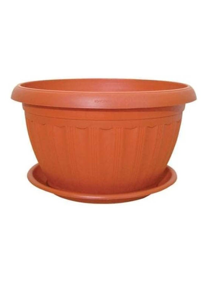 Generic plant Pot Size 45 cm color Brown - Image 2