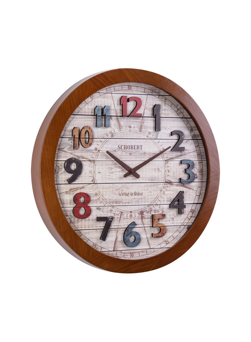 Schobert Wall Clock Big 60cm Silent Quartz - Image 2