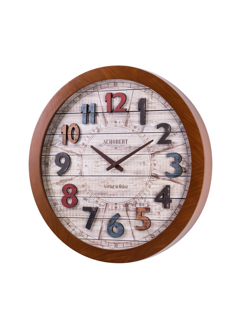 Schobert Wall Clock Big 60cm Silent Quartz - Image 3