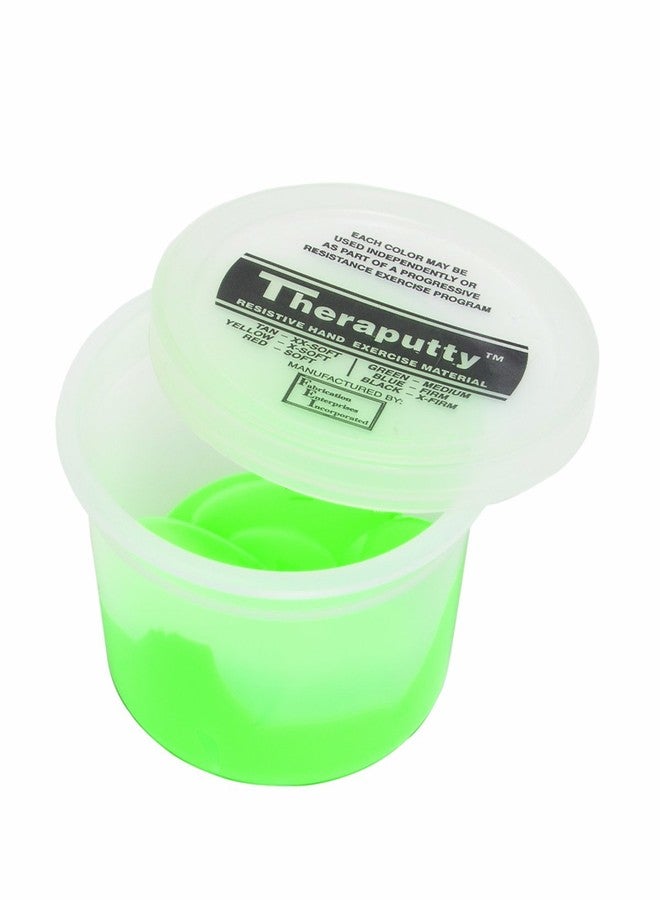 معجون تمارين كاندو ثيرابوتي القياسي، أخضر: متوسط، 3 أونصة