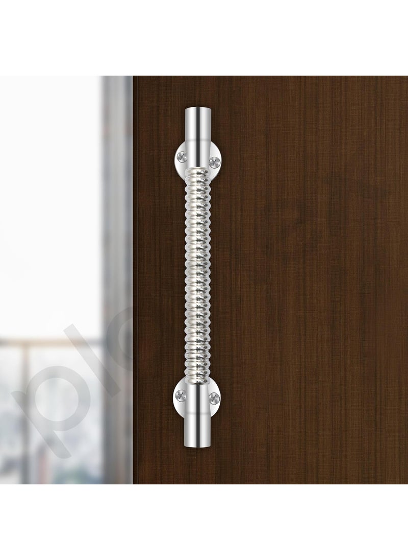 plantex Plantex Pooja Room Door HandlesPull Push Main Door Handle8 Inch Door Handle for Main Door Pack of 1 S141 Chrome 3 Years Warranty  - Image 5