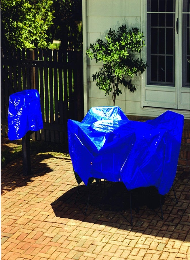 DeWitt M8X10 Super Tarp Outdoor Canopies, 2.3 oz/Small, Blue - Image 3