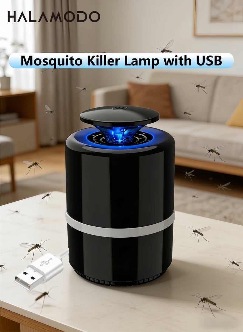 Halamodo Bug Zapper Light for Outdoor/Indoor,Mosquito Zapper 5V High Powered Waterproof Electronic Mosquito Killer,Fly Traps Patio Insects Killer - Image 1