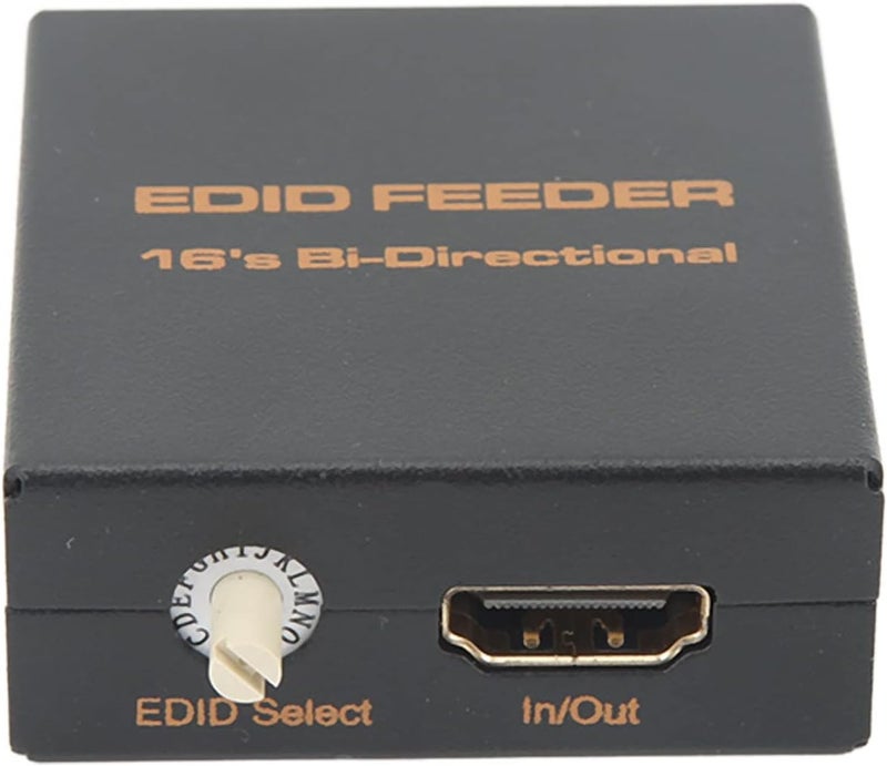 EDID Emulator Manager, EDID Manager Emulator Support 4K CEC, 16 EDID Modes, Compatible WithBackend Display Devices, Up to 10M Distance - Image 1