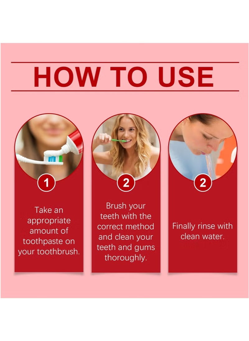 SP Teeth Whitening Toothpaste, SP-7 Color Correction Toothpaste, Purple Toothpaste, Teeth Whitening Fresh Breath, Toothpaste for Sensitive Teeth Staining... - Image 5