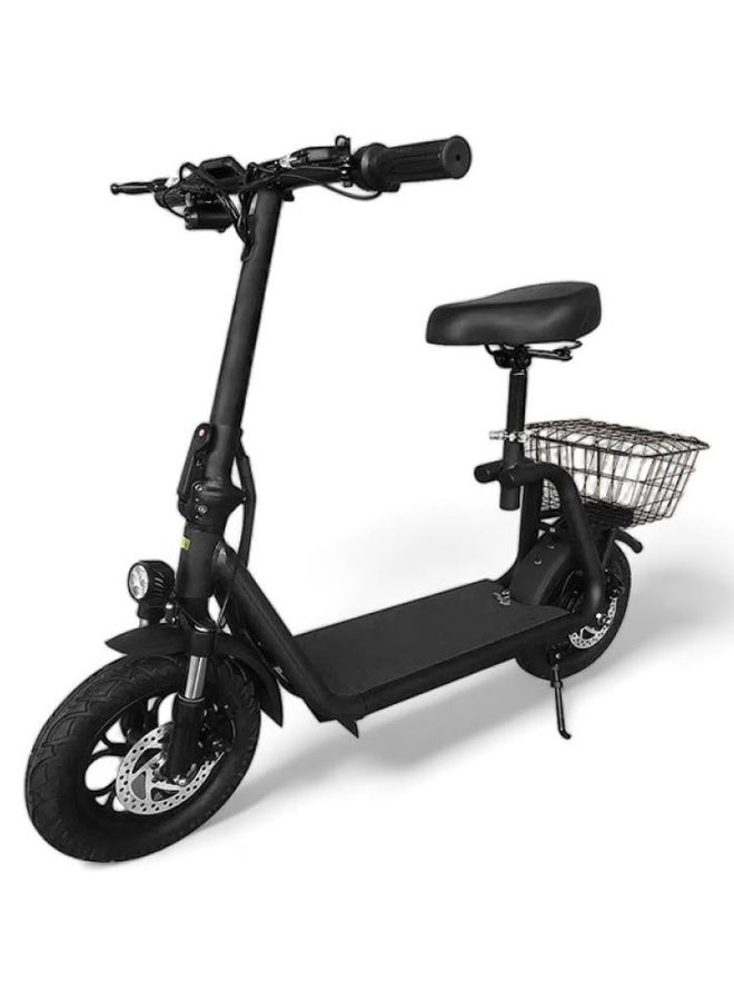 سكوتر كهربائي للكبار 48 فولت قابل للطي وسلة