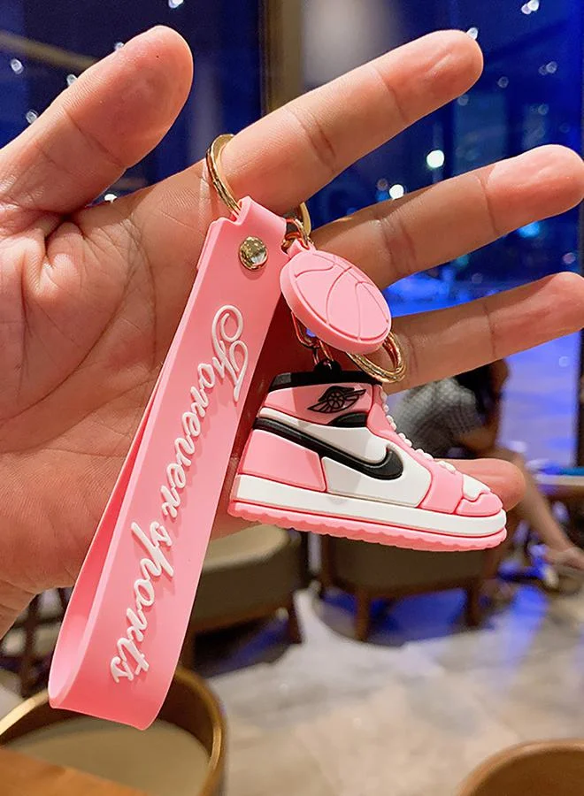 Styli Pink Shoe Charm Key Chain