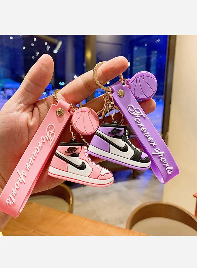 Styli Pink Shoe Charm Key Chain