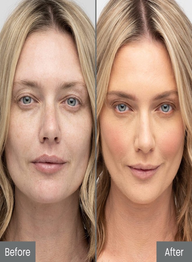 ترو+لوستشيوس بودرة ترو + لوشيوس شير هالو كومبليكشن - كريم أساس بلمسة نهائية مطفية طبيعية، تغطية من خفيفة إلى متوسطة - بودرة أساس نظيفة، نباتية، وخالية من القسوة على الحيوانات - 0.32 أونصة - Image 5