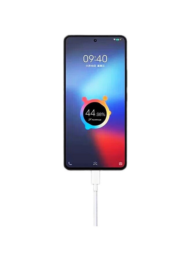 Trendy Style Chuanfan Compatible With Vivo X200 Data Cable, 120W 80W Super Flash Charging, For X200Pro/X100S/X90/X90S/S18Pro S19 Phones, Dual Type-C Charging Cable, 6A Fast Charging - Image 2