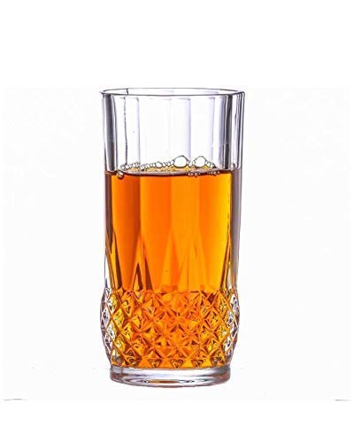 RAINCART Imported Crystal Water Juice Glass Set Of 6 Pcs, 250 Ml - Image 3