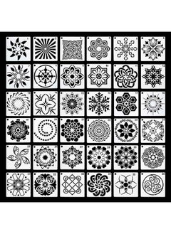 36 Pack Mandala Stencils (3.6X3.6 Inch) Mandala Dotting Painting Template Stencil Set For Painting Perfect For Diy Painting Art Projects Wood Wall Floor Fabric Furniture Tile Christmas Gift (Reusable) - pzsku/Z9E732803700BBDD6562FZ/45/_/1720617657/c86c60fa-ef09-4431-ade7-fc6052817660