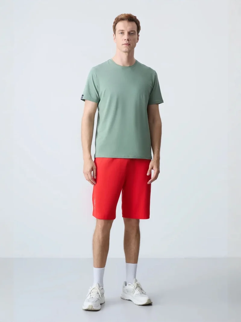 تومي لايف TOMMY Men's Cotton-blend Sweat Shorts