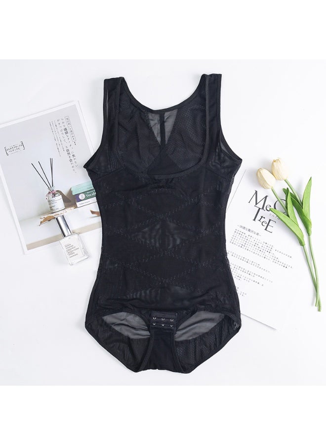 KUYING New Comfortable Skin Friendly Breathable Shaping Waist Cinching Jumpsuit Set Of 2  - Image 3