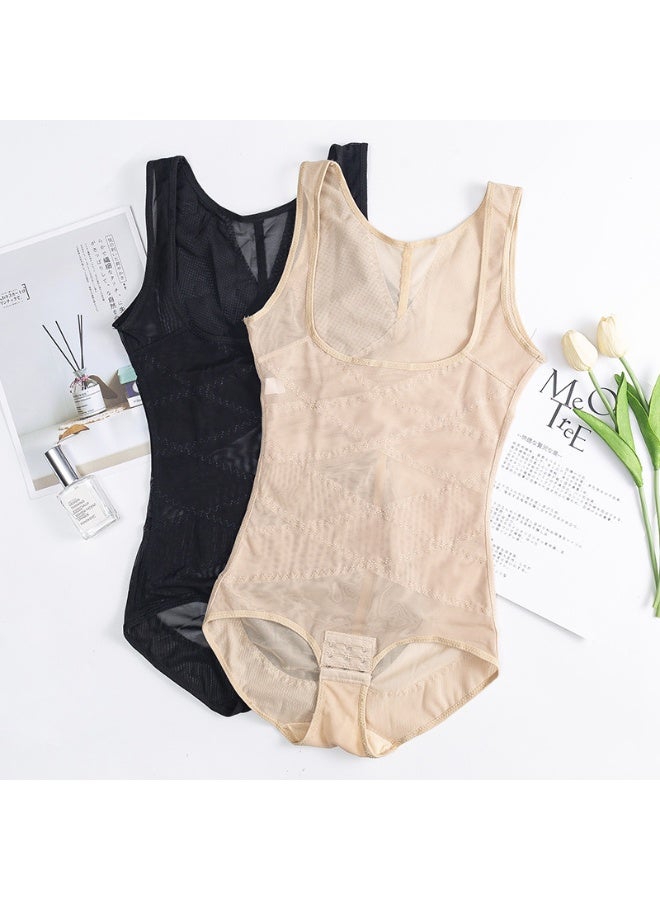 KUYING New Comfortable Skin Friendly Breathable Shaping Waist Cinching Jumpsuit Set Of 2  - Image 2