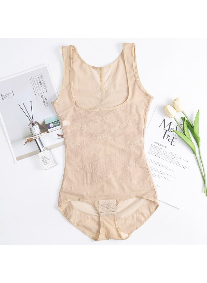 KUYING New Comfortable Skin Friendly Breathable Shaping Waist Cinching Jumpsuit Set Of 2  - Image 4