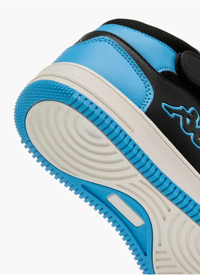 كابا Boys' Colourblock Sneakers with Hook and Loop Closure