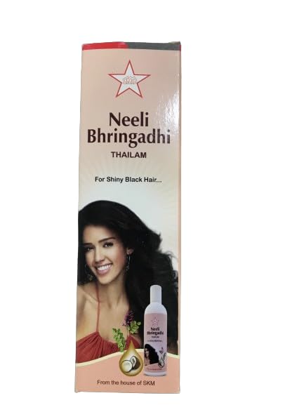 SKM Neeli Bringadi Tailam 200ml - Image 2