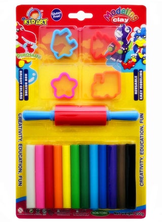 17-piece Modeling Clay with Mode and Tool Set  29x18cm - pzsku/Z9E738548B759C4F545A5Z/45/_/1655069762/83741d3c-4b90-42b7-9e61-2702a0a9f26f