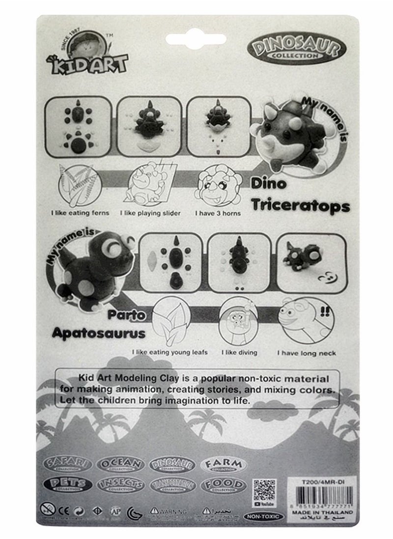 17-piece Modeling Clay with Mode and Tool Set  29x18cm