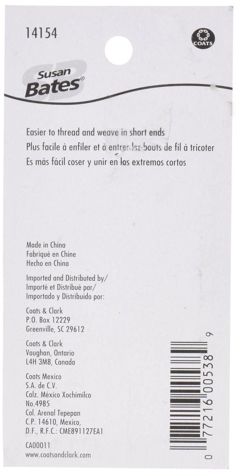 Susan Bates 14154 Finishing Value Pack Knitting Needle, Assorted - Image 3