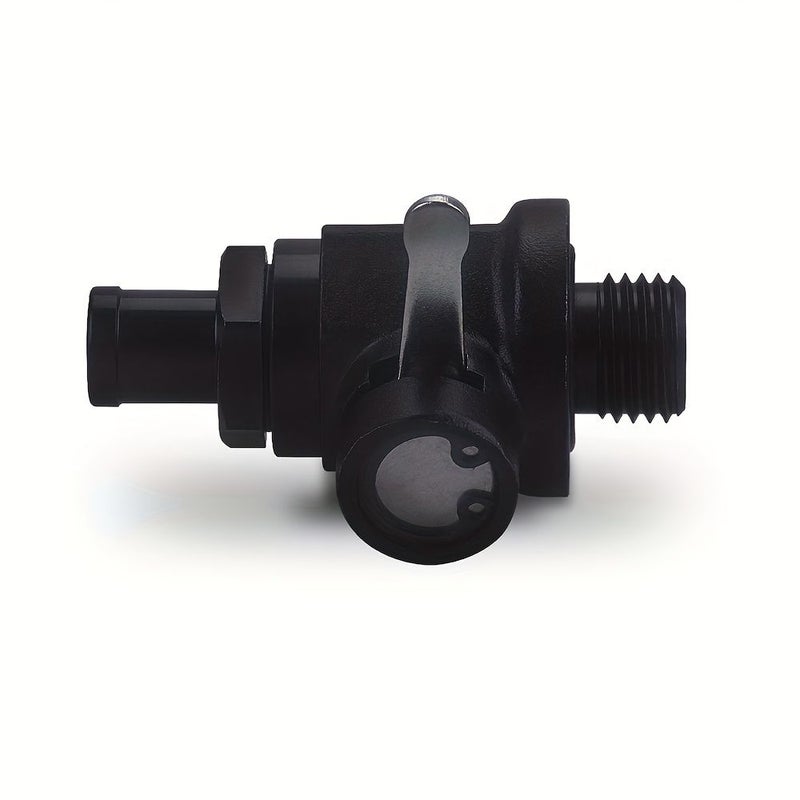 Black M14x1.5 Car Oil Drain Valve with Long Nipple and Detachable Hose Kit - Image 5