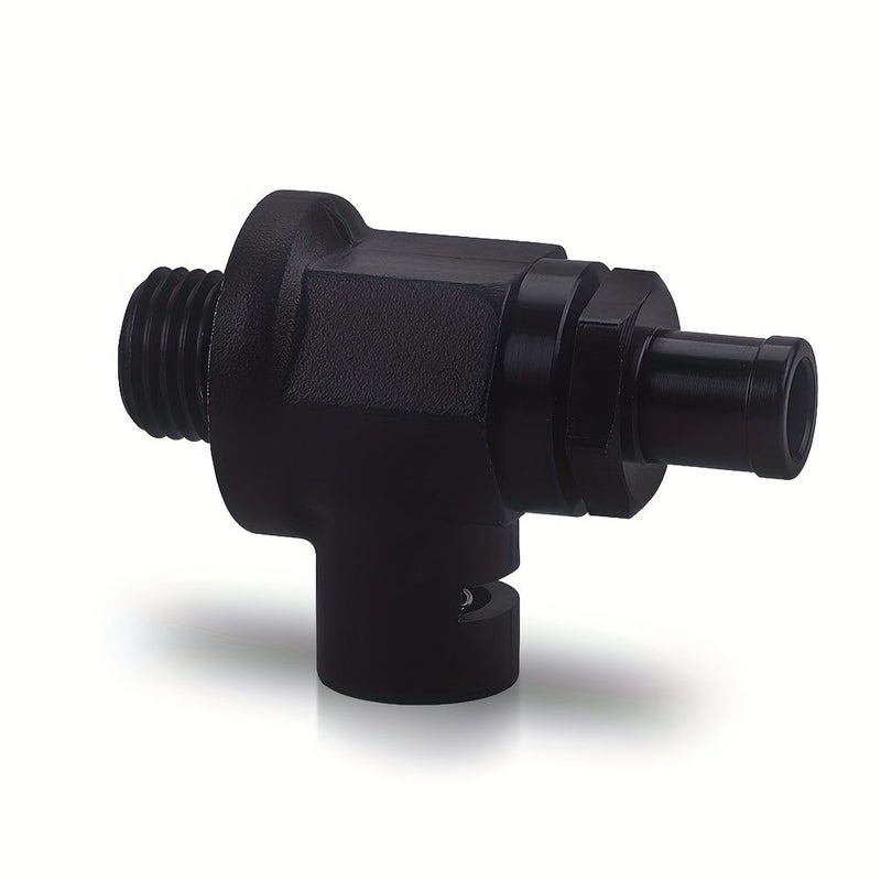 Black M14x1.5 Car Oil Drain Valve with Long Nipple and Detachable Hose Kit - Image 4