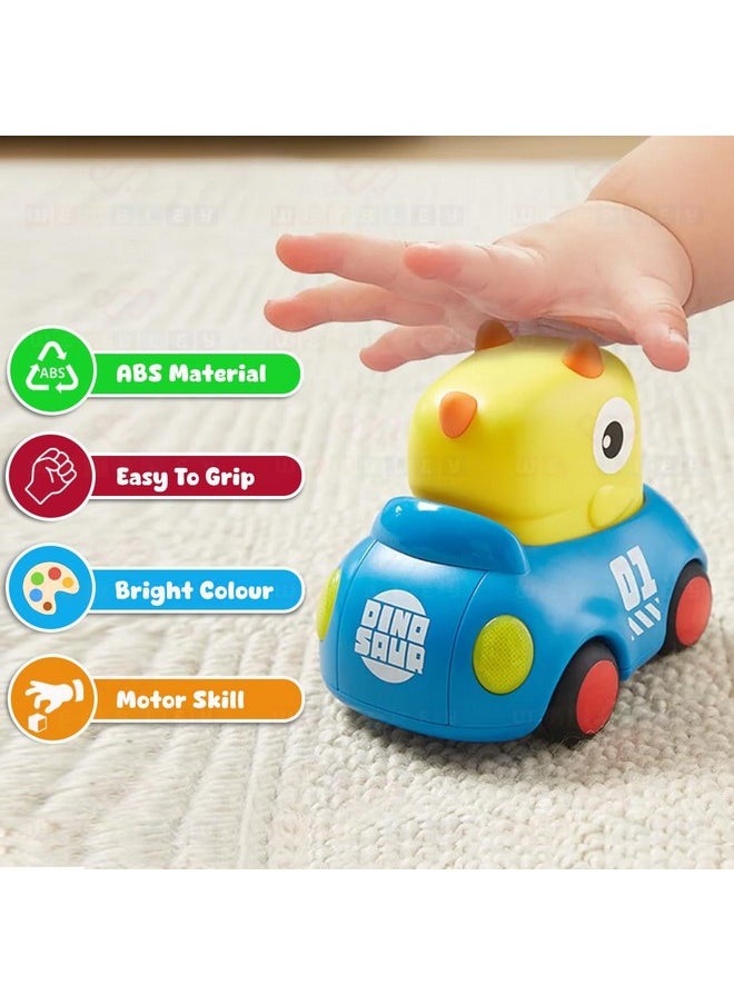 Wembley Dinosaur Inertia Toy Car for Toddlers 12 Months & Above Old Babies with 8 Inbuilt Music Push & Go Friction Car Baby Toys Birthday Gift for Children - Pack of 2 - pzsku/Z9E73A3CCF1384A7E2D4DZ/45/_/1736426824/754c6c16-831b-411f-944e-e2bf03e059af