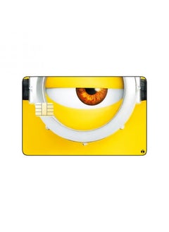 PRINTED BANK CARD STICKER Animation The Minions From Despicable Me By Illumination