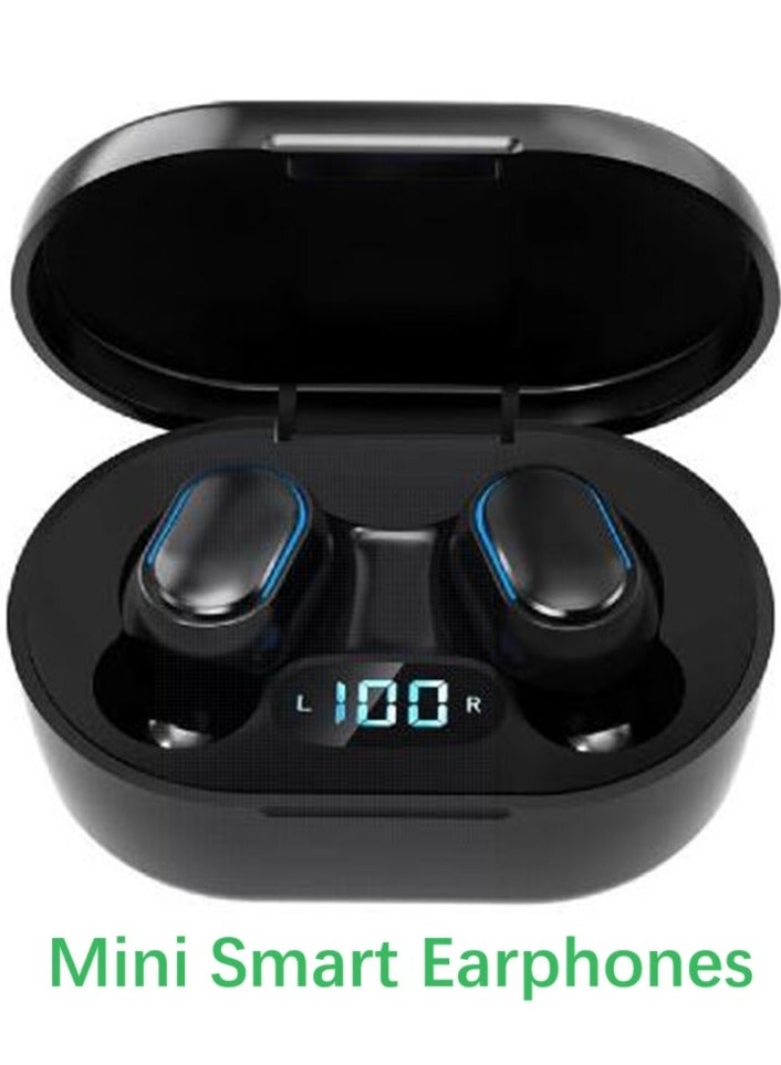 general Smart Earbuds E7S TWS Bluetooth Headphones Mini Earphones with LED Power Display, Built-in High-Definition Microphone, Intelligent Noise Reduction, HiFi Sound Quality, Deep Bass, Smart Touch Control - Image 1