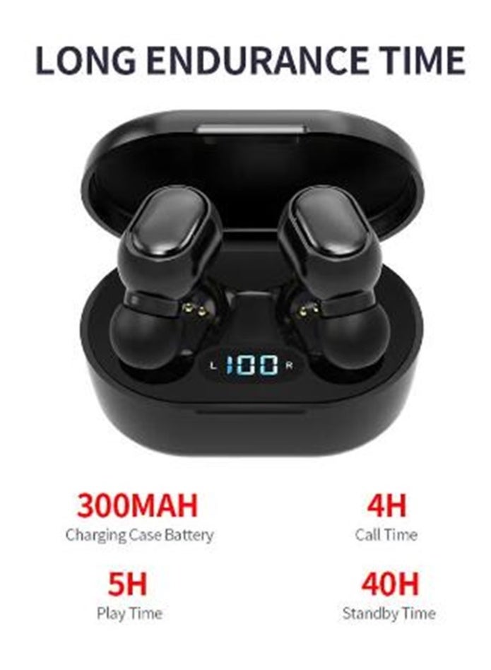 general Smart Earbuds E7S TWS Bluetooth Headphones Mini Earphones with LED Power Display, Built-in High-Definition Microphone, Intelligent Noise Reduction, HiFi Sound Quality, Deep Bass, Smart Touch Control - Image 5