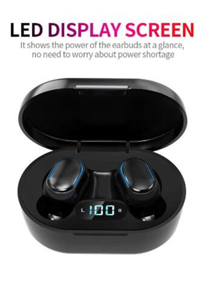 general Smart Earbuds E7S TWS Bluetooth Headphones Mini Earphones with LED Power Display, Built-in High-Definition Microphone, Intelligent Noise Reduction, HiFi Sound Quality, Deep Bass, Smart Touch Control - Image 4