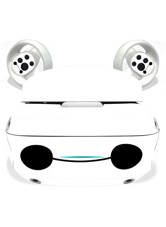 Dapeng E4 Film VR Glasses PCVR Head Display SteamVR Game Console All-inclusive Host Film Color Stickers-Color:XY-Dapeng E4-0133 - Image 3