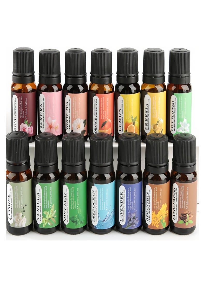 HANKEY Essential Oils 6 Blends Set, Perfect for Humidifiers and Diffusers, Aromatherapy Diffuser Oils Scents, Essential Oil Kit for Home Use, Essential Oil Pack with Various Scents  - Image 4