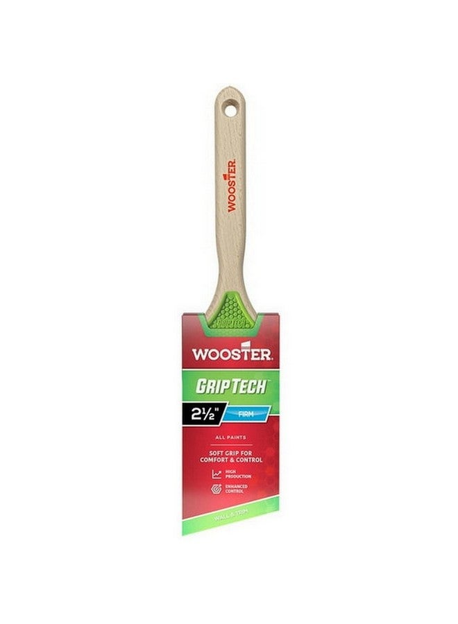 Wooster GripTech Firm Angle Paint Brush Multicolour 2.5 Inch 0054010024 - Image 1