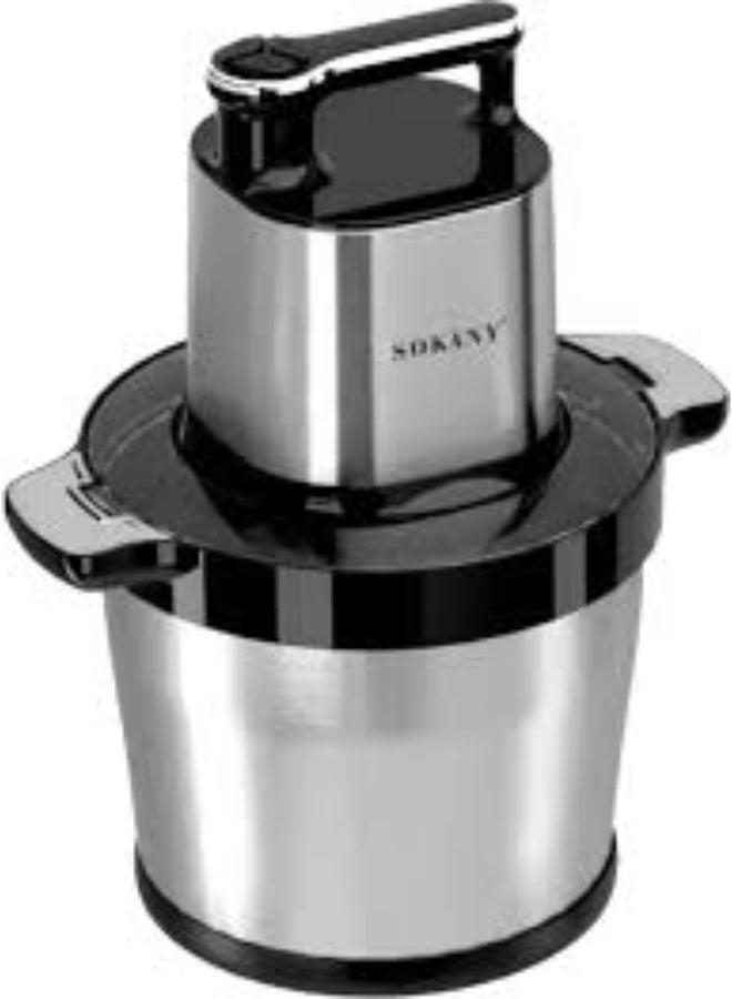 Sokany Chopper, 8 Liter, 1500 Watt, Silver * Black - SK-7088N - Image 3